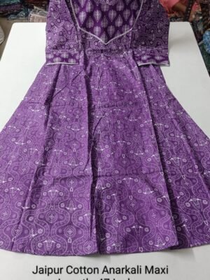 Jaipur Cotton Anarkali JA166