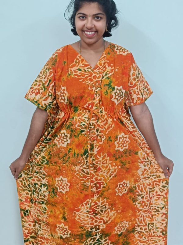 Kaftan Nighties - Batik Cotton - KF055