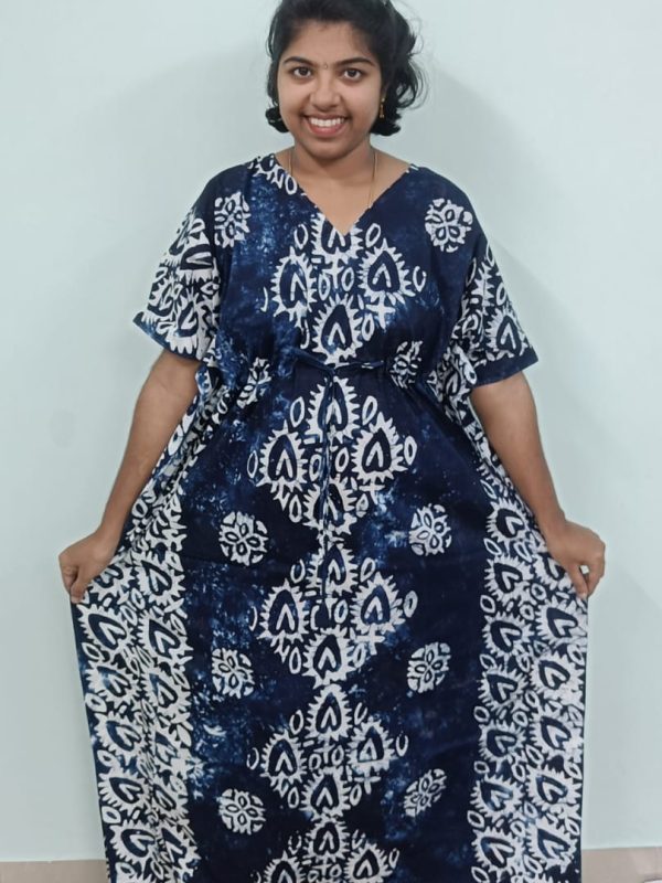 Kaftan Nighties - Batik Cotton - KF054