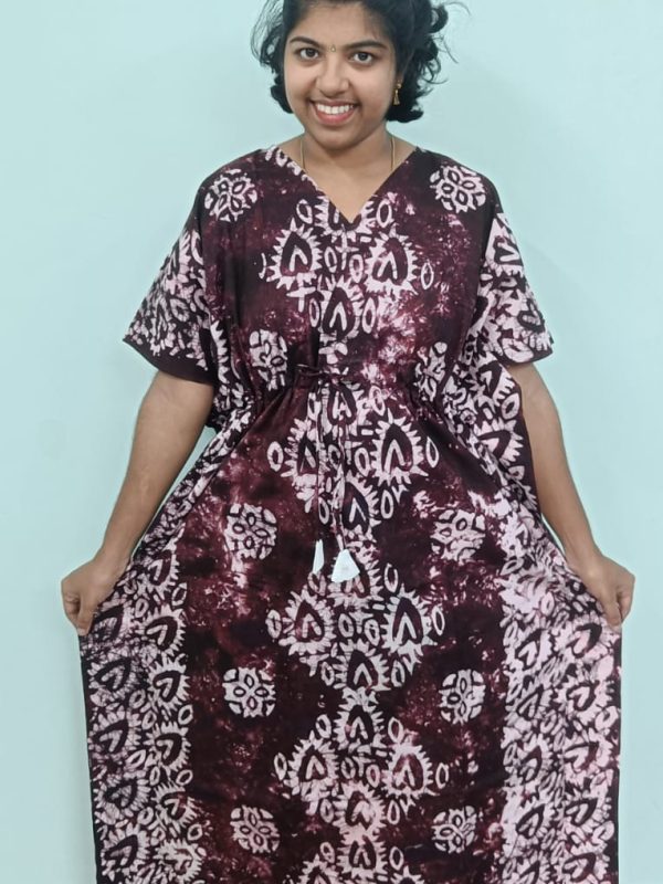 Kaftan Nighties - Batik Cotton - KF053
