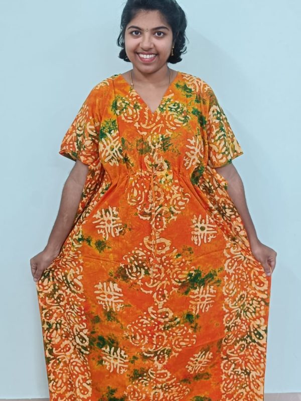 Kaftan Nighties - Batik Cotton - KF048