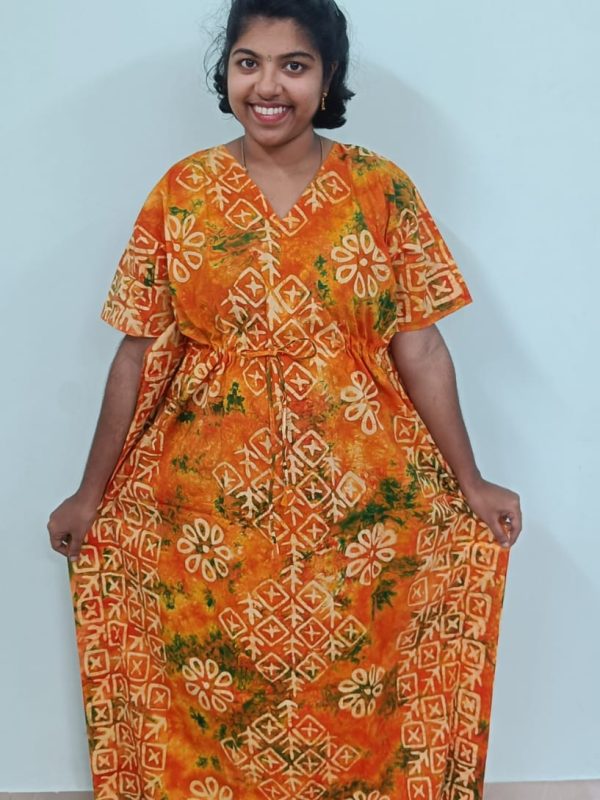 Kaftan Nighties - Batik Cotton - KF042