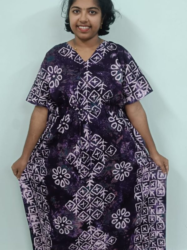 Kaftan Nighties - Batik Cotton - KF041