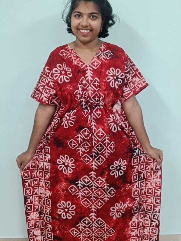 Kaftan Nighties - Batik Cotton - KF039