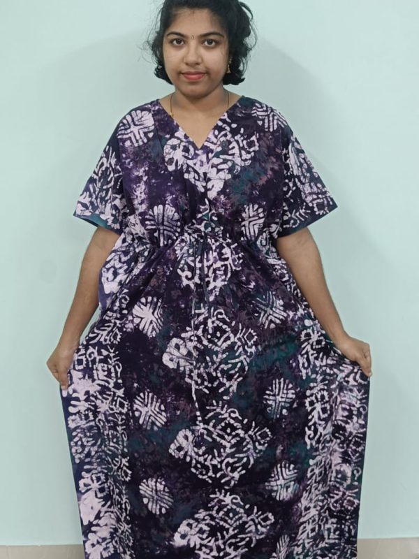 Kaftan Nighties - Batik Cotton - KF029