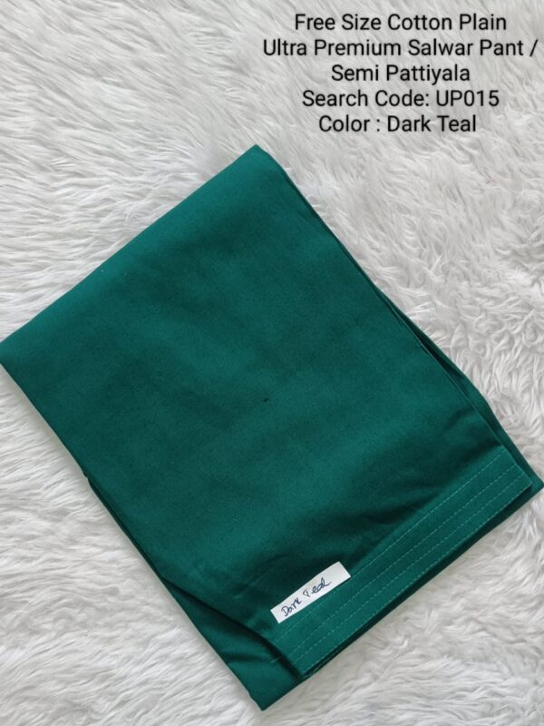 UP015 - Cotton Plain Pattiyala / Salwar Pant - Free Size