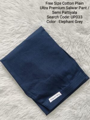 UP033 - Cotton Plain Pattiyala / Salwar Pant - Free Size