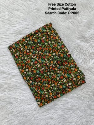 PP005 - Cotton Printed Pattiyala / Salwar Pant - Free Size