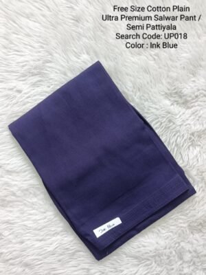 UP018 - Cotton Plain Pattiyala / Salwar Pant - Free Size