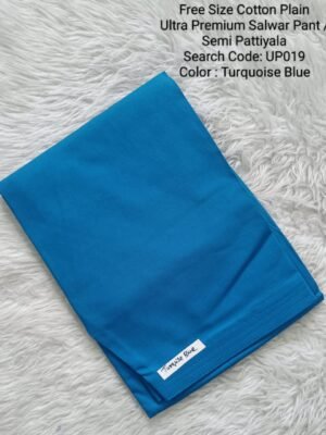UP019 - Cotton Plain Pattiyala / Salwar Pant - Free Size