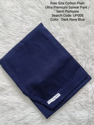 UP005 - Cotton Plain Pattiyala / Salwar Pant - Free Size