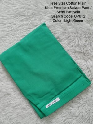 UP012 - Cotton Plain Pattiyala / Salwar Pant - Free Size