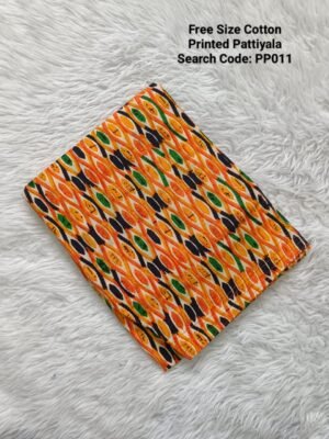 PP011 - Cotton Printed Pattiyala / Salwar Pant - Free Size
