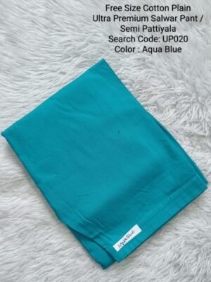 UP020 - Cotton Plain Pattiyala / Salwar Pant - Free Size