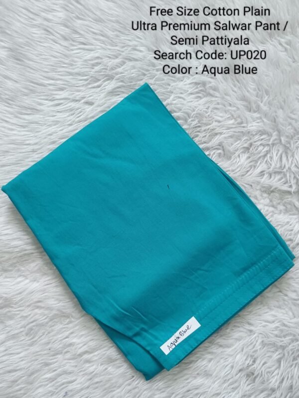 UP042 - Cotton Plain Pattiyala / Salwar Pant - Free Size