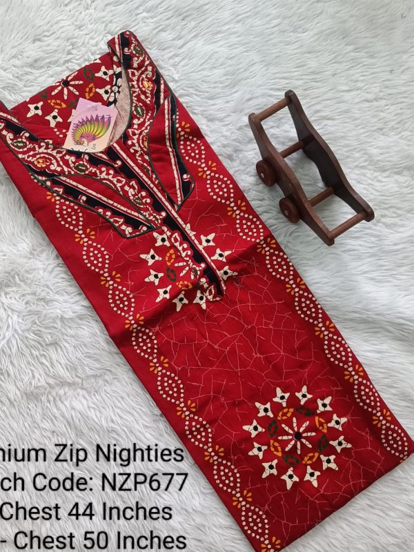 NZP677 - Nila Nighties - Premium Zip Model