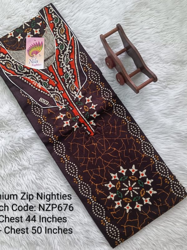 NZP676 - Nila Nighties - Premium Zip Model