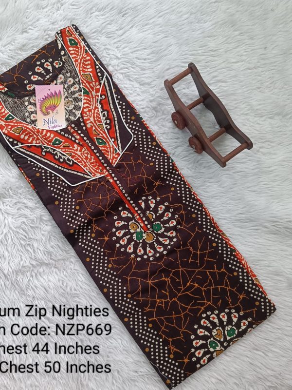 NZP669 - Nila Nighties - Premium Zip Model