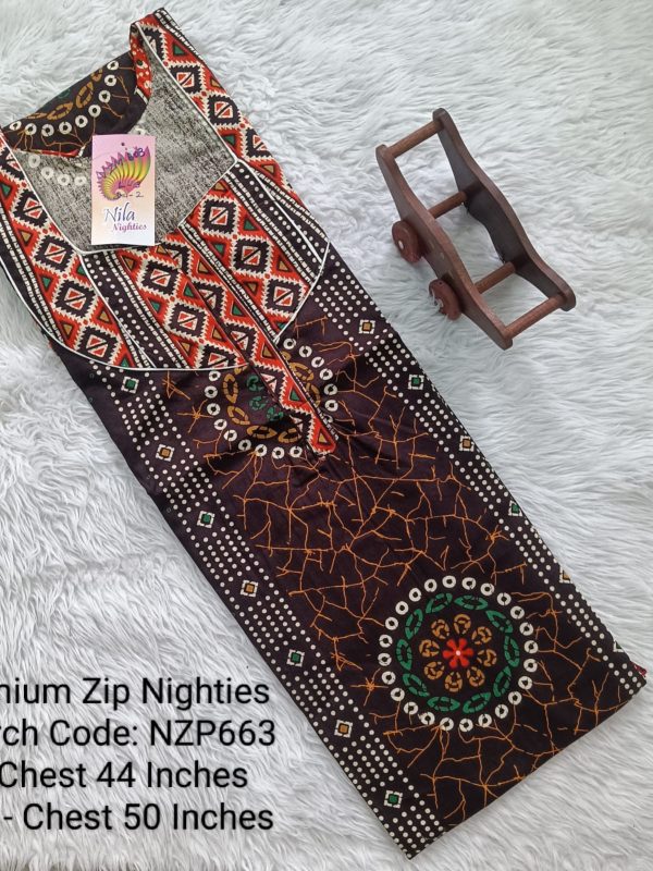 NZP663 - Nila Nighties - Premium Zip Model