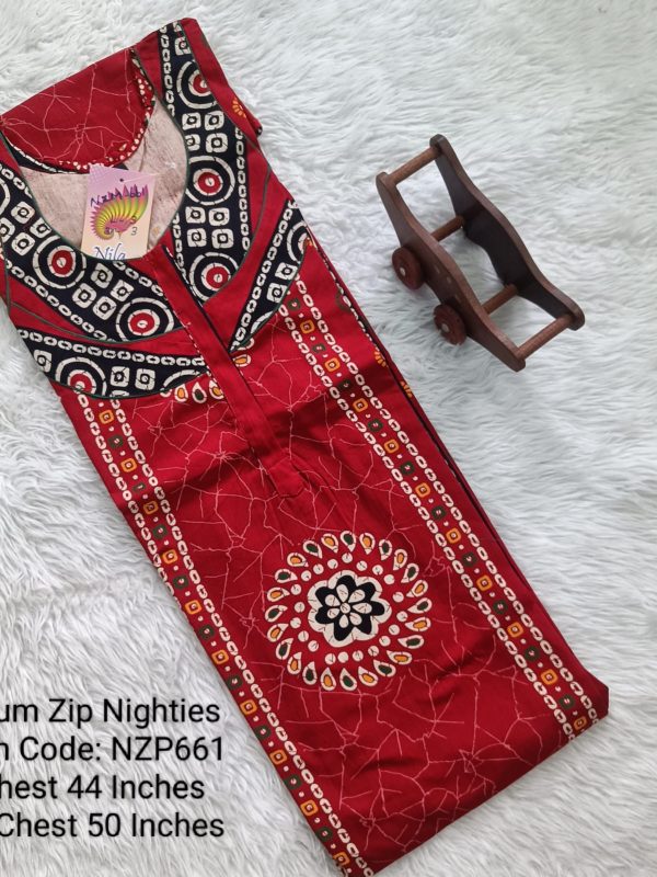 NZP661 - Nila Nighties - Premium Zip Model
