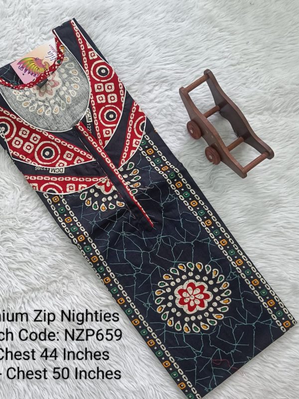 NZP659 - Nila Nighties - Premium Zip Model