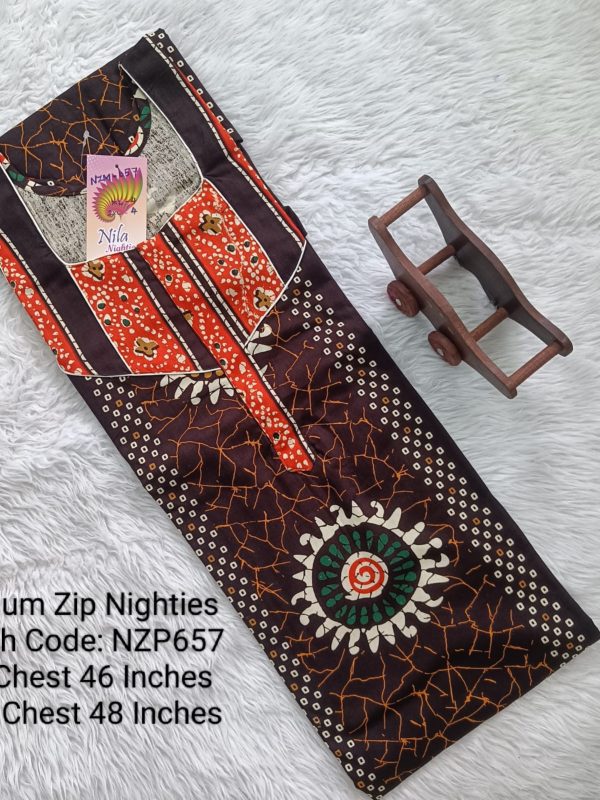 NZP657 - Nila Nighties - Premium Zip Model
