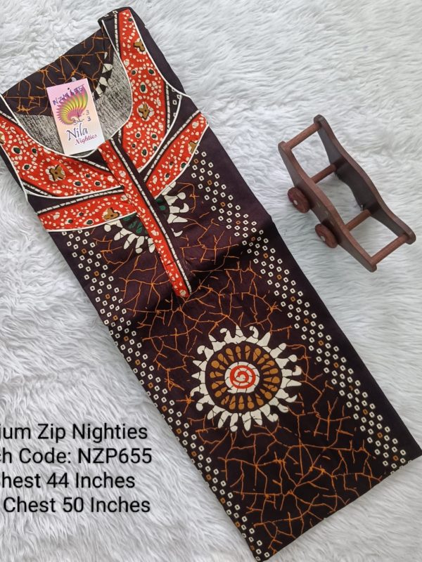 NZP655 - Nila Nighties - Premium Zip Model