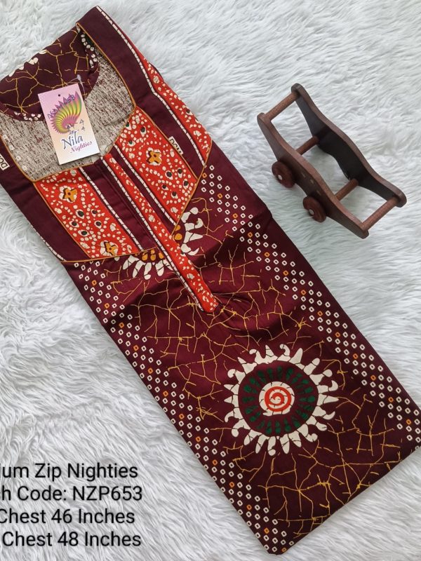 NZP653 - Nila Nighties - Premium Zip Model