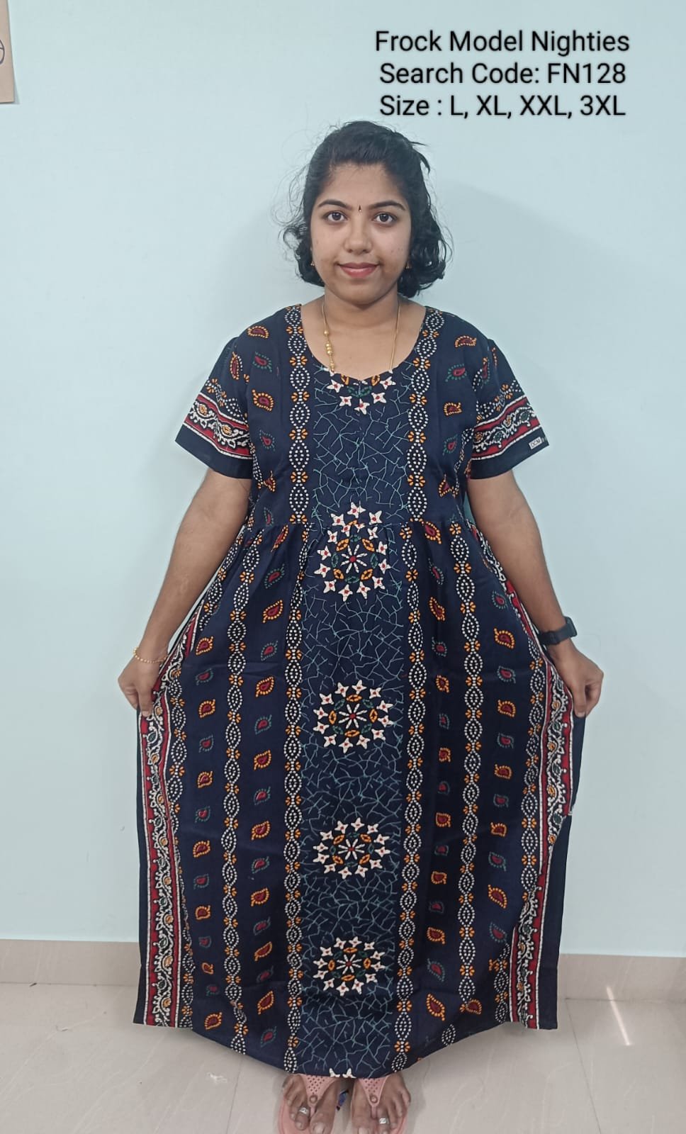 WhatsApp Image 2025-06-05 at 6.31.50 PM FN128 - Nila Nighties - Frock Model Nighties