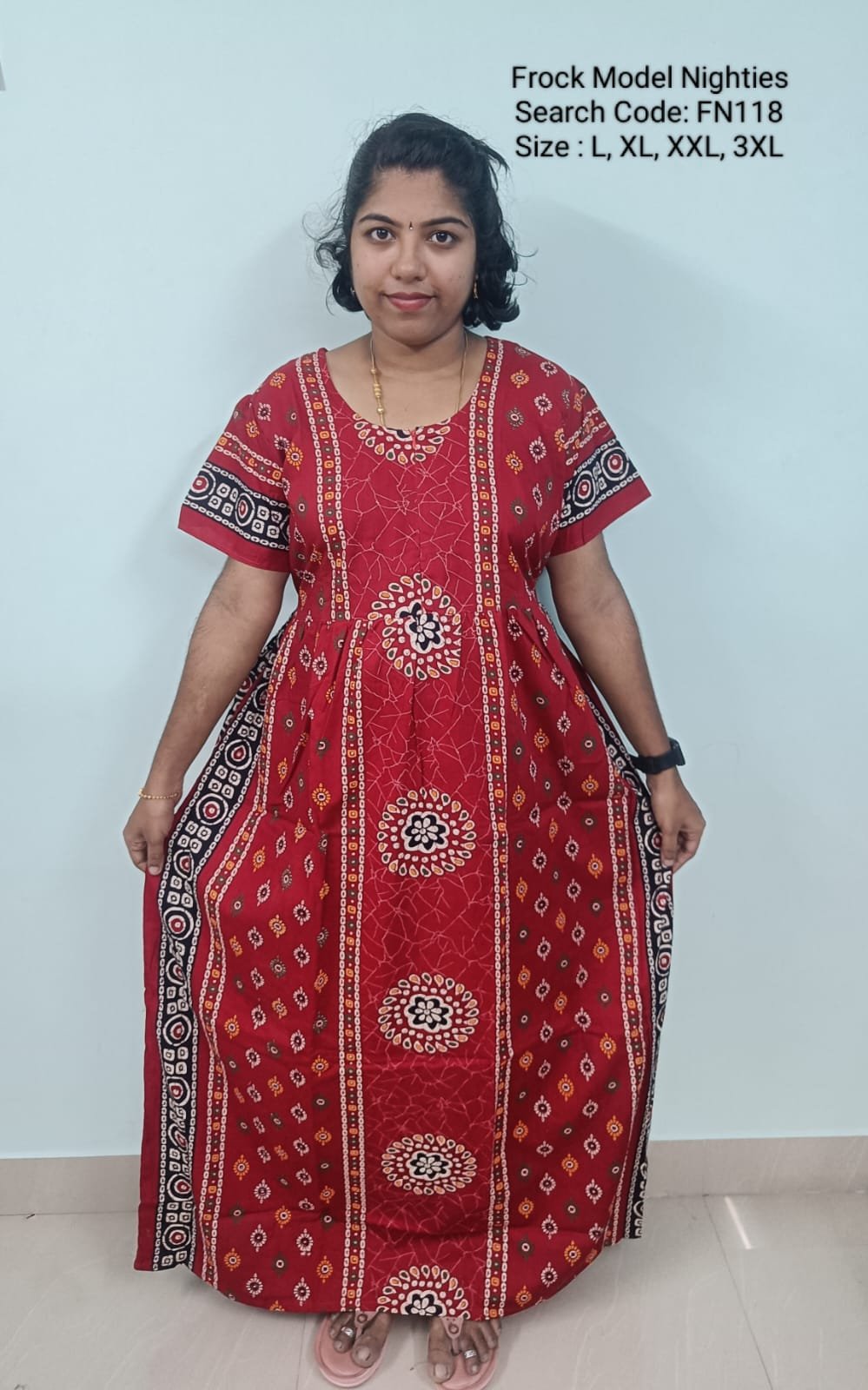WhatsApp Image 2025-06-05 at 6.32.00 PM FN118 - Nila Nighties - Frock Model Nighties