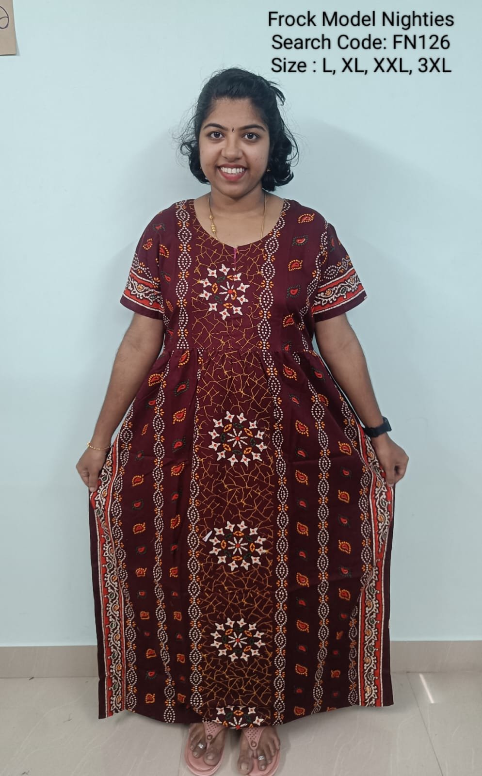 WhatsApp Image 2025-06-09 at 5.17.40 PM(1) FN126 - Nila Nighties - Frock Model Nighties