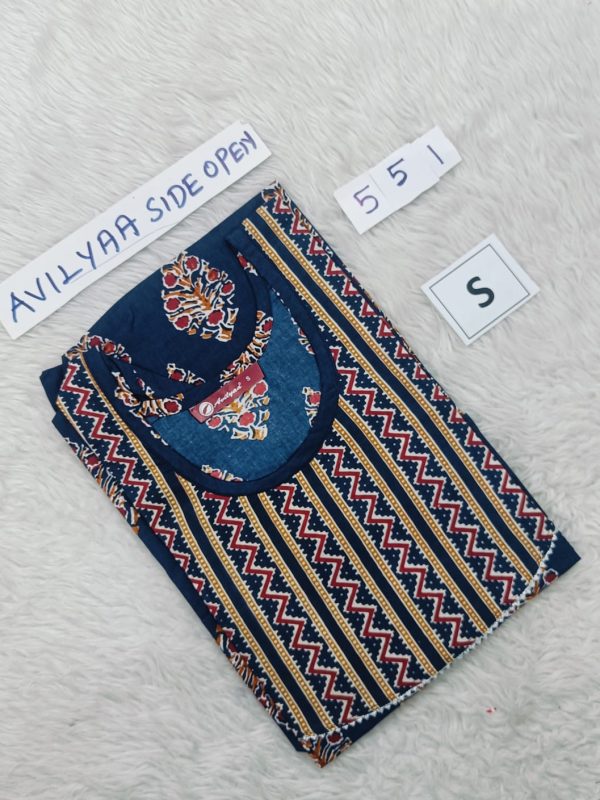 Jaipur Cotton Tops 44 Inches Length - JCLT551