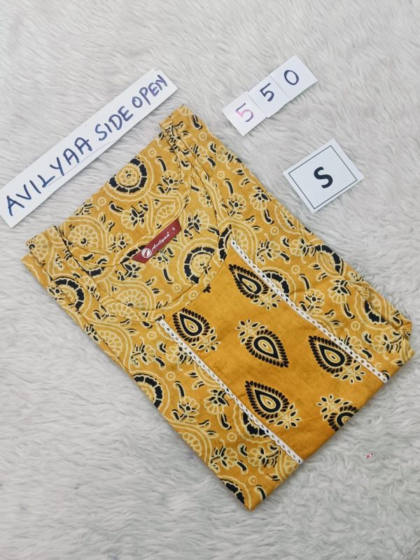 Jaipur Cotton Tops 44 Inches Length - JCLT550