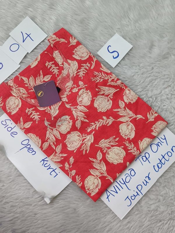 JCLT604- Jaipur Cotton Top Only without Lining