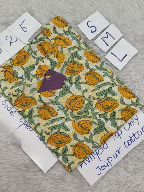 JCLT625 - Jaipur Cotton Top Only without Lining