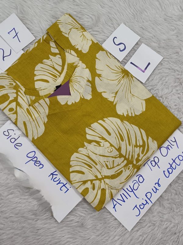 JCLT627- Jaipur Cotton Top Only without Lining