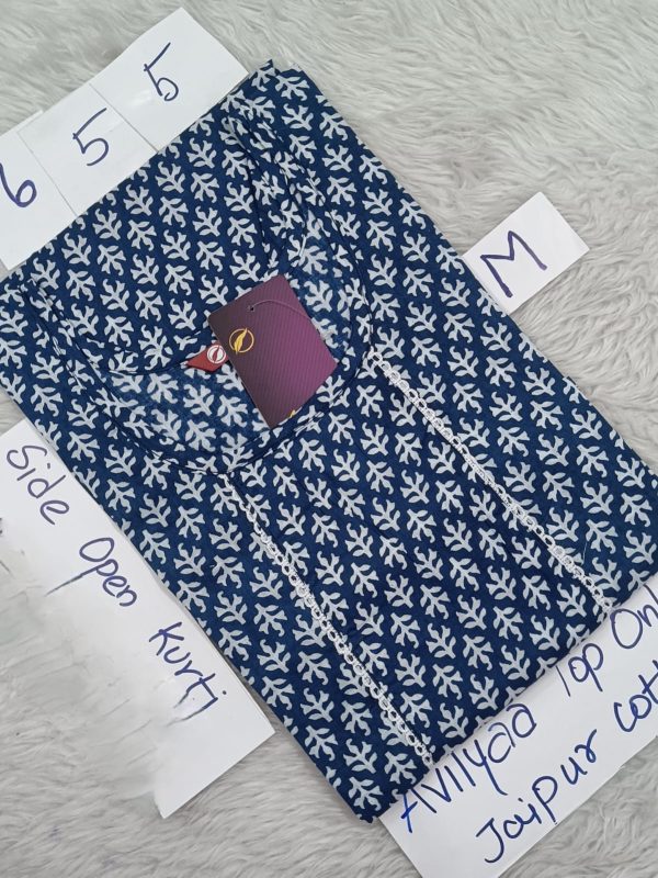 JCLT655- Jaipur Cotton Top Only without Lining