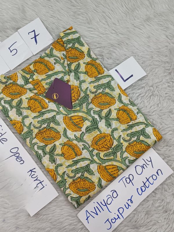 JCLT657- Jaipur Cotton Top Only without Lining