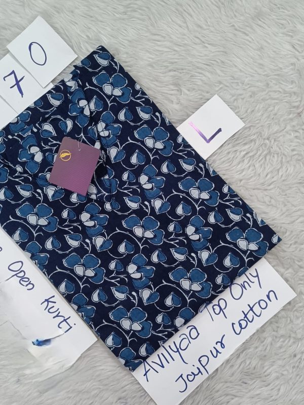 JCLT670- Jaipur Cotton Top Only without Lining