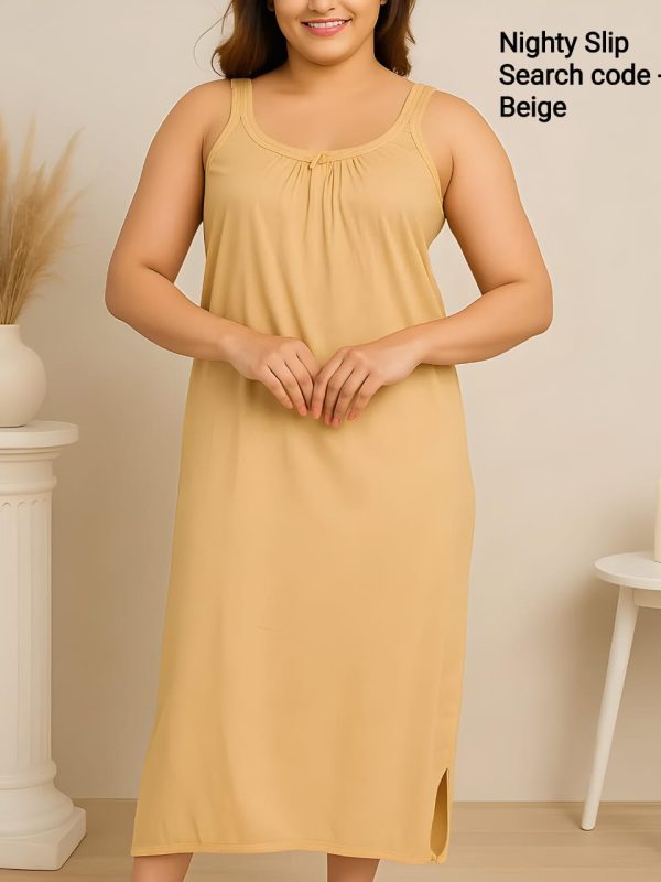NS016-Nigthy Slip -Beige