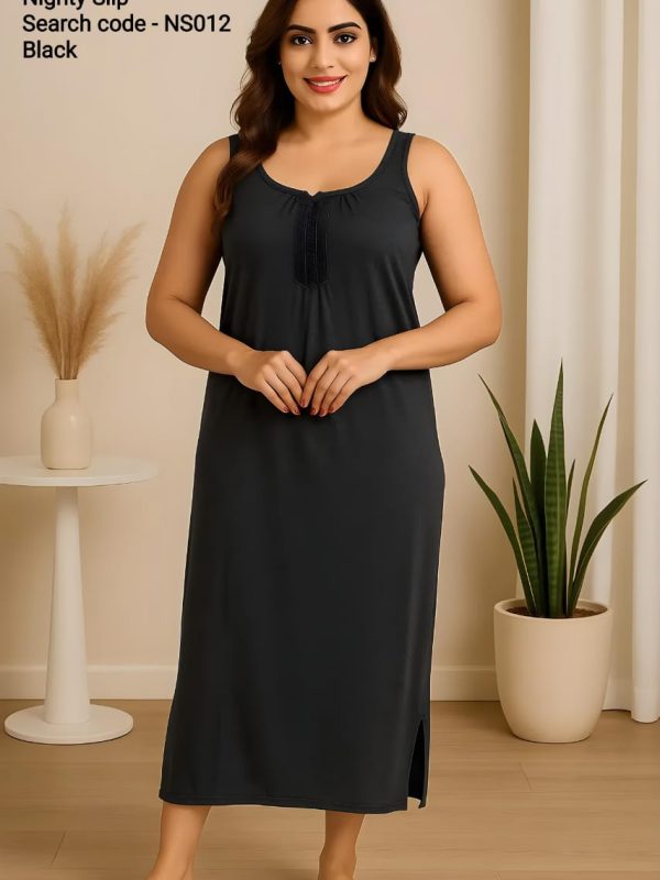 NS012-Nigthy Slip -Black