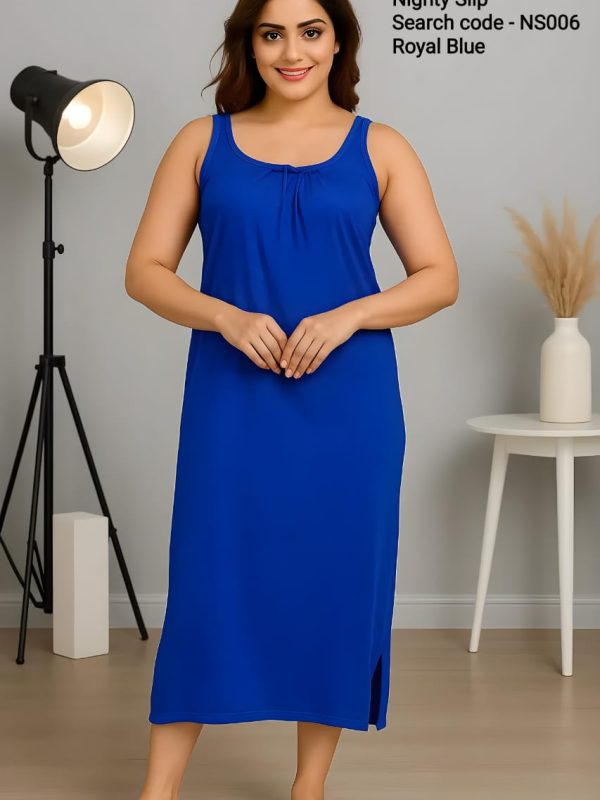 NS006-Nigthy Slip -Royal Blue