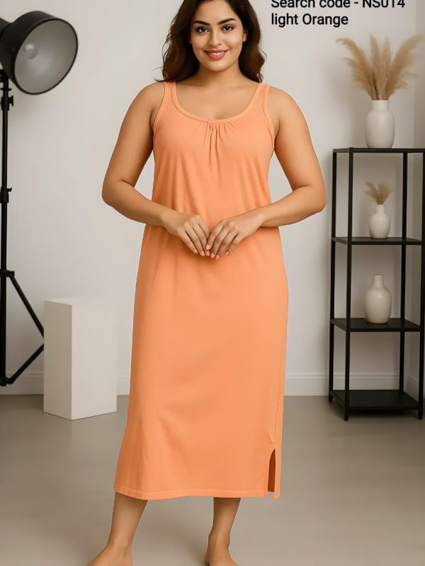 NS014-Nigthy Slip -Light Orange