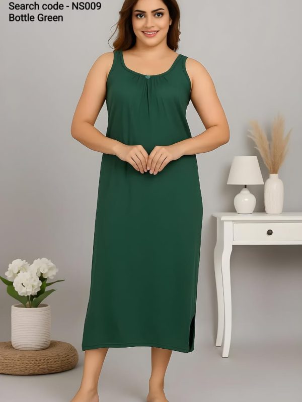 NS009-Nigthy Slip -Bottle Green