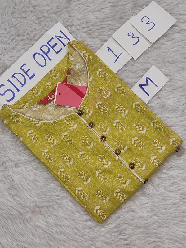 OZ133- M Size - Side Open Kurti - Clearance