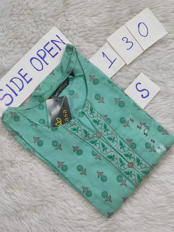 OZ130- S Size - Side Open Kurti - Clearance