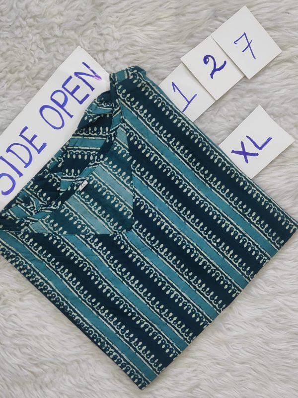 OZ127- XL Size - Side Open Kurti - Clearance