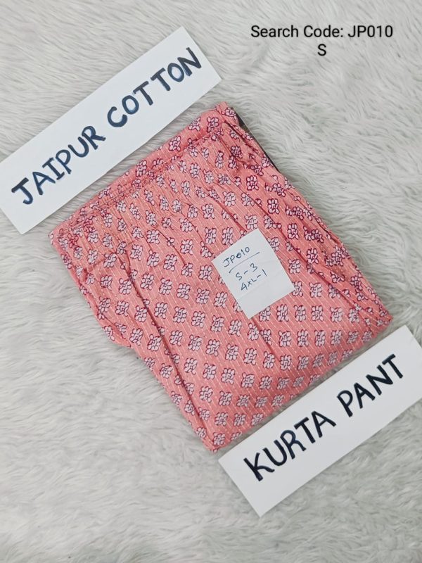 JP010 - Jaipur Pant - Kurta Pant - Straight Pant