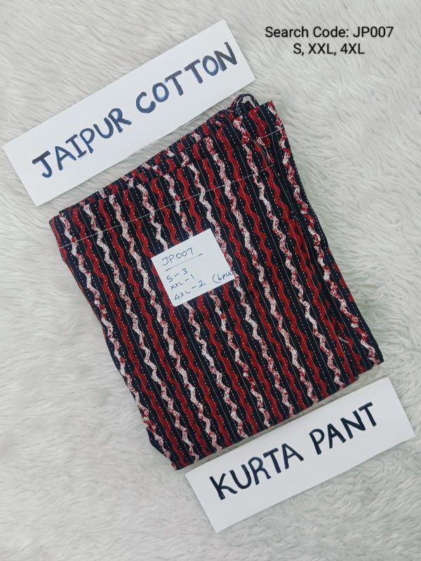 JP007 - Jaipur Pant - Kurta Pant - Straight Pant