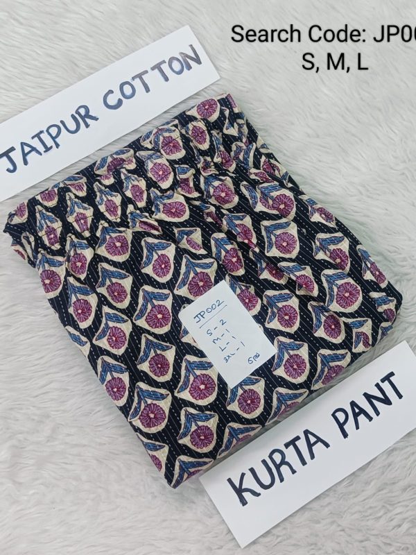 JP002 - Jaipur Pant - Kurta Pant - Straight Pant